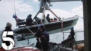 Man Overboard! HMS Duncan Seaman Is Knocked Overboard | Warship: Life At Sea | Channel 5