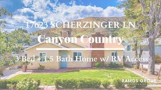 3+1.5 Santa Clarita Home w/ RV Access