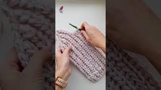 Вяжем шапку крючком 2 часть#шапкакрючком #crochethat #вязанаяшапка