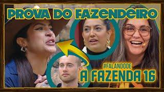 Fazenda16: Luana vence o Fazendeiro e Sacha tenta boicotá-la; Zé vai arregar?  Vaza Camila ou Yuri?