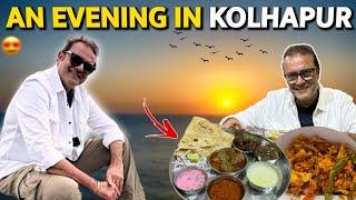 Kolhapur's Best: Rankala Lake Street Food and Mutton Thali Delight! @KHAUDOSTSANJEEVSETH