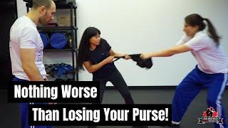 Purse Theft Defense – Self Defense Hacks for Women with Gil Katz