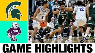 Michigan State vs Niagara Highlights | NCAA Men's Basketball | 2024 College Basketball