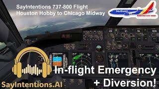 SayIntentions.ai VR Flight with Emergency | Pimax Crystal Light | Microsoft Flight Simulator 2020