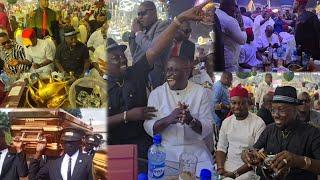 Obi Cubana & Billionaire Friends Storm Oba Anambra For Burial of Father To CEO Teka Group Of Company