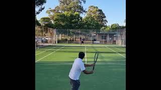 Mini highlights of the day sydney #tennis #tennisaustralia #tennissports