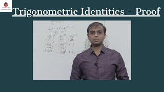 Trigonometric Identities- Proof | Class 10 Mathematics | Trigonometry