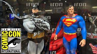 SDCC 2024 Alex Ross 1/4 Scale Superman & Batman from Iron Studios