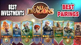 Call of dragons - Top 5 high priority heroes to invest and best pairings for Season one