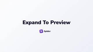 Spider - A smart point & click web scraping tool