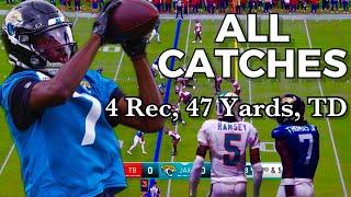 Brian Thomas Jr NFL Debut Highlights | Every Target and Catch