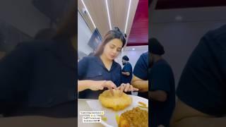 Jigyasa Singh Eat Chole Bhature