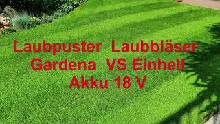 Laubpuster |  Laubbläser | Gardena VS Einhell Akku 18 V  Powerjet – NewWonder555 