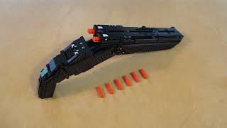 Lego: Double Barrel Shotgun (Working) + Instructions