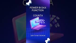 Power BI DAX COUNTA Function Explained | Count Non-Blank Values Easily #businessintelligence
