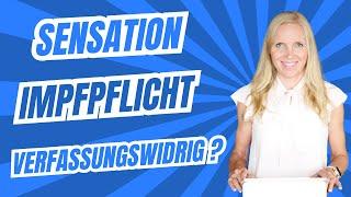 Sensationelle Wende ! Einrichtungsbezogene Impfpflicht verfassungswidrig ? VG Osnabrück 03.09.2024