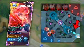 EPIC COMEBACKS!! HOW TO ROTATION BENEDETTA IN EXP LANE TO CARRY CHOCOLATE TEAM  | MOBILE LEGNEDS