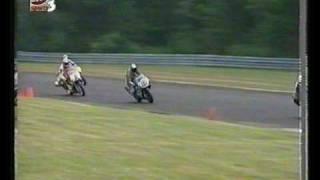 Dave Sadowski superbike wipeout