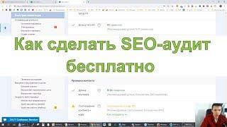 Как сделать экспресс SEO-аудит бесплатно в sitechecker.pro