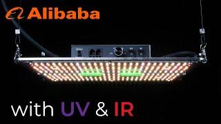 KingBrite 150W Samsung LM301H EVO LED grow light with UV and IR channels