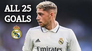 Federico Valverde All 25 Goals For Real Madrid So Far