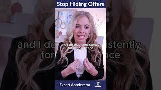 Stop Hiding Offers in 7 Figure Business #shorts