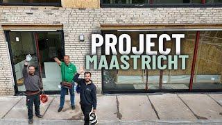 Project Maastricht schuifpuien plaatsen