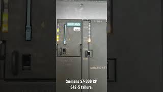 Siemens SIMATIC S7-300 CPU with CP 342-5 Testing#wiring#programming
