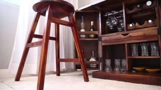 Bar Stool - Goofy Bar Stool Online In India @ Wooden Street