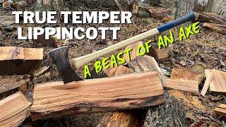 TRUE TEMPER LIPPINCOTT KELLY WORKS DOUBLE BIT AXE