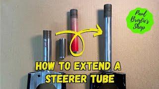 How to extend a steerer tube - Framebuilding 101 with Paul Brodie