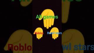 all games, roblox, brawl stars