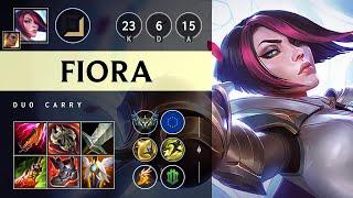 Fiora ADC vs Senna - EUW Challenger Patch 25.12