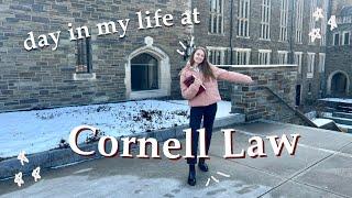 CORNELL LAW VLOG, a day in my life