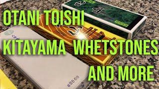 Product Review: Otani Toishi Kitayama 8000, Arashiyama 6000, Imanishi 1000, Imanishi 2000 Whetstones