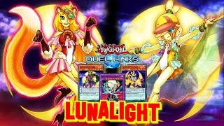 LUNALIGHT DECK DUEL LINKS RANKED DUEL REPLAY + DECKLIST [YU GI OH! DUEL LINKS]