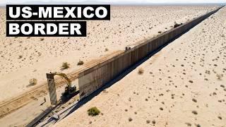 U.S.-Mexico Border Wall Construction Progress in 2025