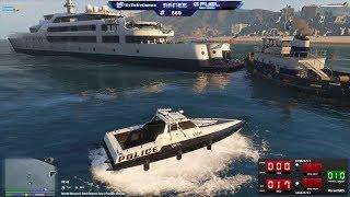 Chang Gang x Leanbois vs Police (Epic Yacht Battle After Bank Heist)