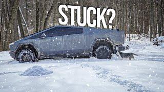 Tesla Cybertruck Snow and Extreme Cold Experience