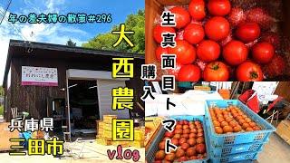 【兵庫県三田市】「大西農園」のめっちゃ美味しい生真面目トマト、農園に直接買いに行ってきました！　年の差夫婦の散策＃296