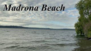 Leschi to Madrona Beach Walk (4k, binaural audio)