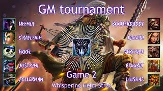 GM TOURNAMENT - Game 2