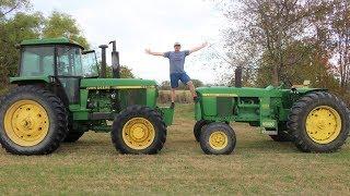 Tractor video | Tractor racing on the farm | Which is faster?