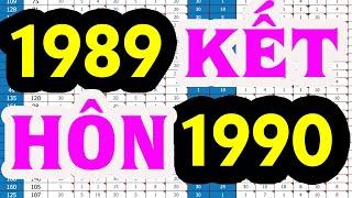 1989 Kết Hôn 1990 HỢP XUNG RA SAO | Tử Vi 100 Năm