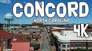 Concord NC 4K (DJI Mavic Air 2S Drone Footage) Welcome to Racing Country!! Charlotte Largest Suburb!