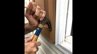 Removing shutters with shutter pins