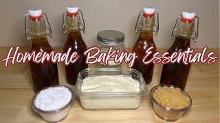 Easy Homemade Baking Essentials: Must Have Ingredients