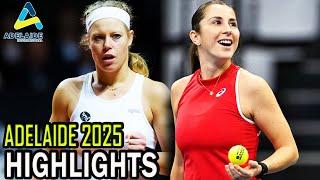 Belinda Bencic vs Laura Siegemund Highlights | Adelaide 2025