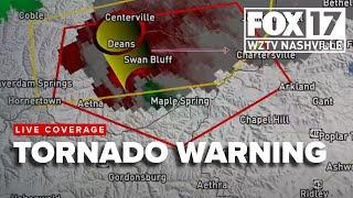 Tornado Warning in Tennessee
