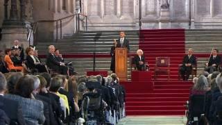 President Obama Addresses the British Parliament